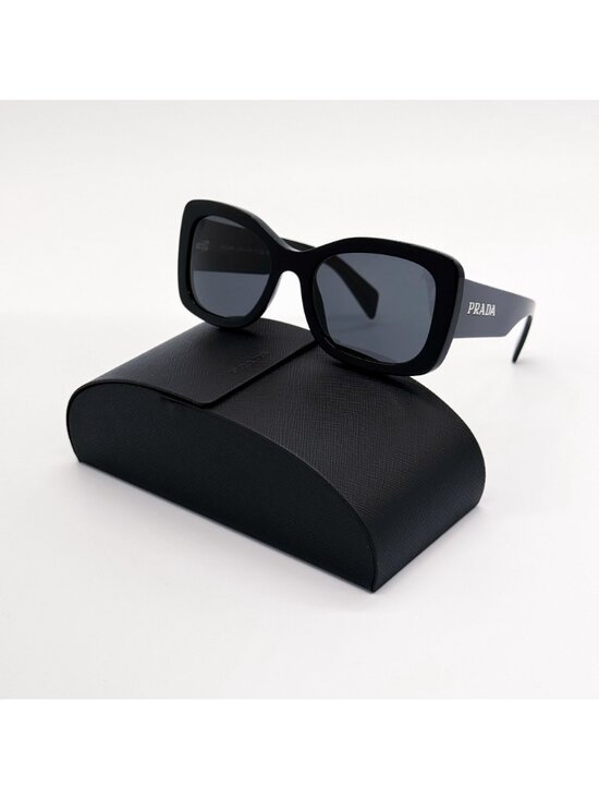 New Prada Women Black Sunglasses PRA08S 1AB5S0 main image 6